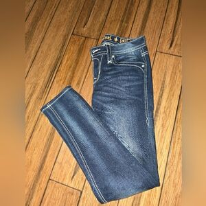 Rock Revival Women's Skinny Jeans Size 28 Low Ride Worn Once